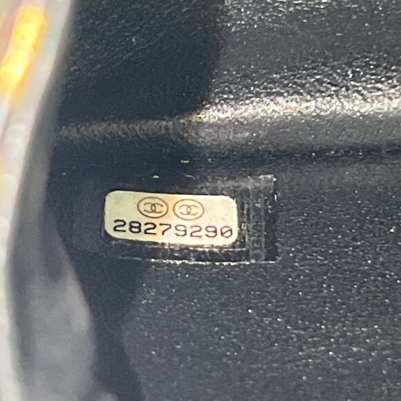 Chanel black gold Grafiti Crocodile embossed calfskin 2.55 Reissue 224 flap bag - Picture 9 of 13